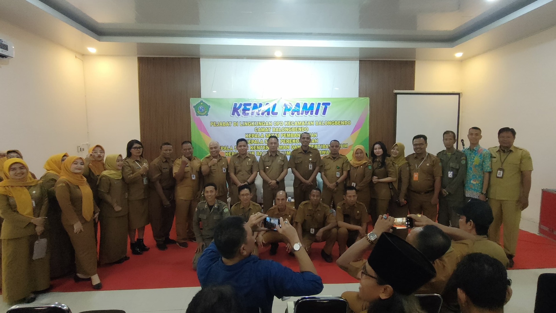 Kenal Pamit Camat Balongbendo 