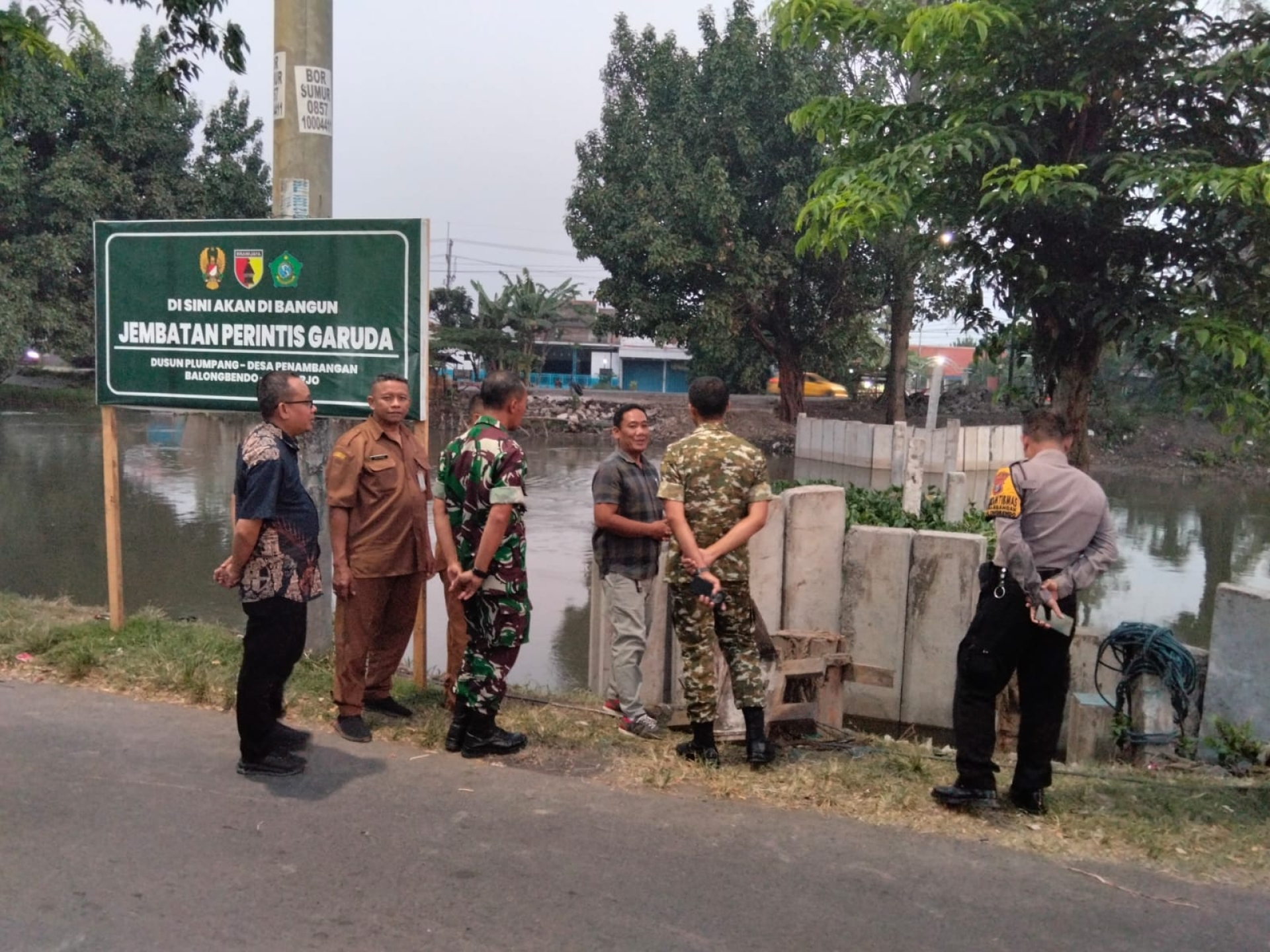 Monitor kunjungan dari DANDIM